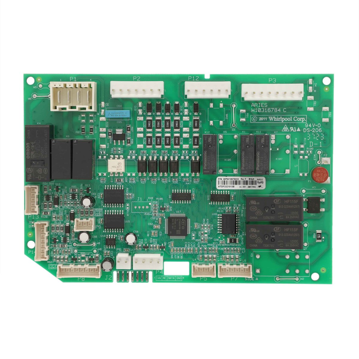 WPW10675033 - Genuine OEM Whirlpool Refrigerator Electronic Control Board
